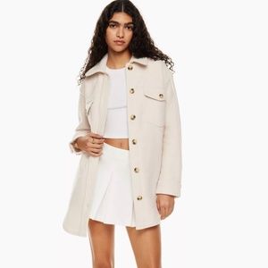 Aritzia Ganna Jacket XS Heather Bone